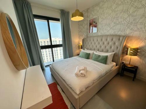 Marassi Galleria Residence Bahrainにあるベッド