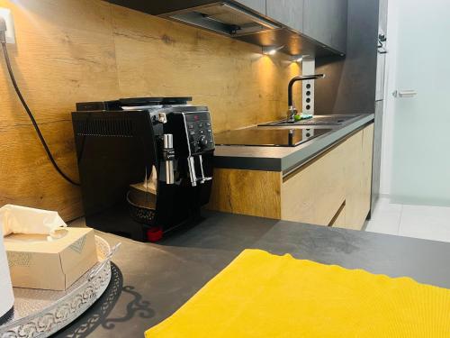 Η κουζίνα ή μικρή κουζίνα στο Appartement - Rue du Canal