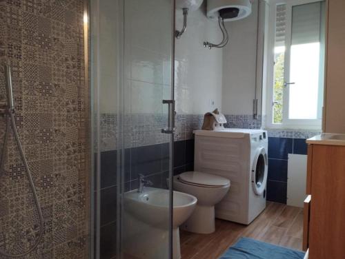 Phòng tắm tại Dalia Apartment