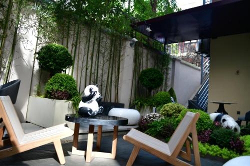 Xishu Garden Inn 熙蜀酒店 — Garden view