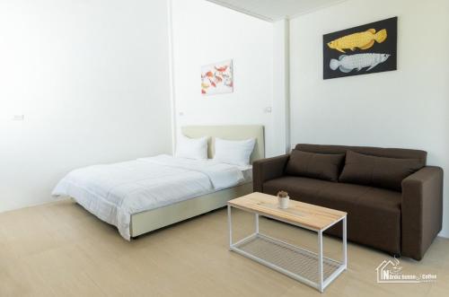 Posezení v ubytování นอร์ดิกเฮ้าส์ แอนด์ คอฟฟี่หนองบัวลำภู