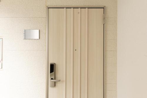 a door in a room with at RIVER CENTRAL HIROSHIMA in Hiroshima