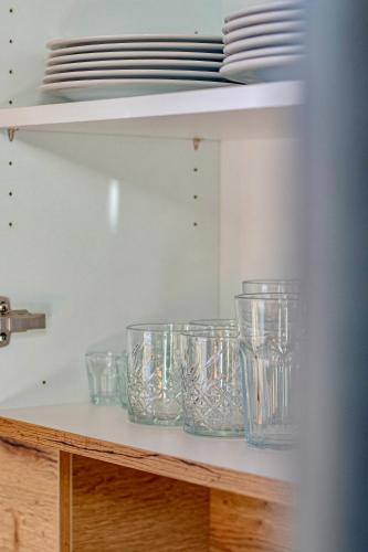 Una cocina o zona de cocina en Apart. Oberhof
