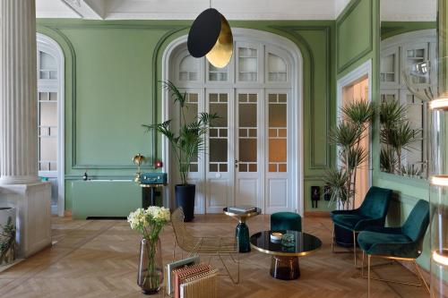 Un lugar para sentarse en Aristide Hotel - Small Luxury Hotels of the World