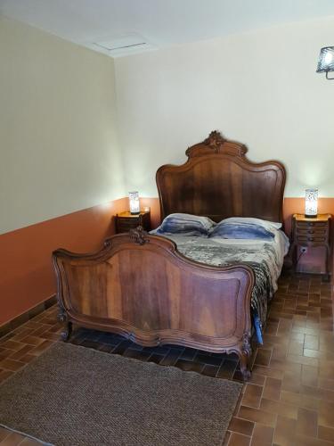 Llit o llits en una habitació de Bastide gecko doré