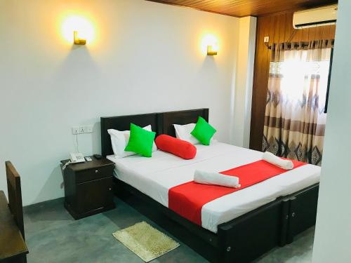 Postel nebo postele na pokoji v ubytování Hotel Remaco