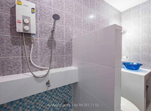 Koupelna v ubytování pool villa private