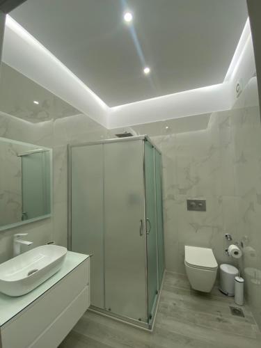 Ένα μπάνιο στο Riar Apartaments