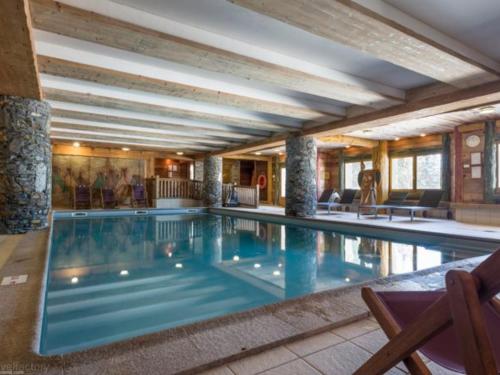 Appartement calme avec balcon, accès direct aux pistes