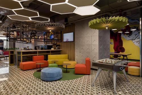 ibis Kyiv Beresteiskaにあるシーティングエリア
