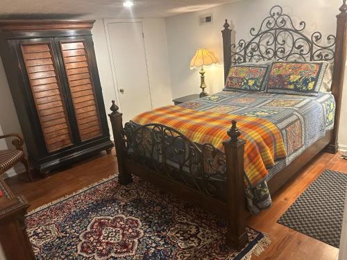 Cama o camas de una habitación en ROOM #1 FOR TWO GUESTS Corriedale Farm