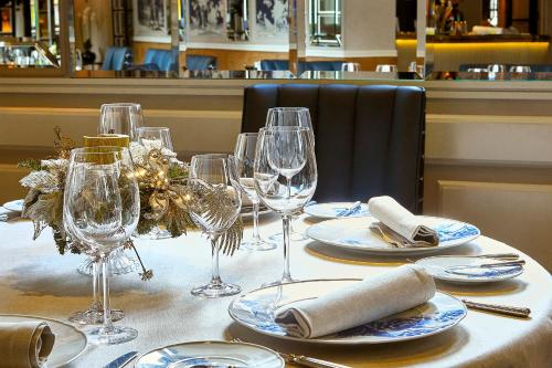 En restaurant eller et andet spisested på Relais & Châteaux Heritage Hotel