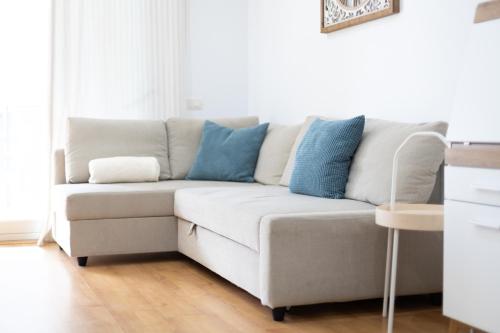 Χώρος καθιστικού στο FiveStepsToSea - Beach Apartment Valencia