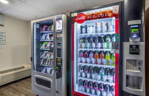 a soda machine in a store with drinks in it at Extended Stay America Select Suites - Tallahassee - East in Tallahassee