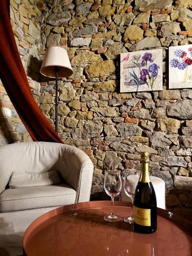 Χώρος καθιστικού στο Agriturismo Poggiolo