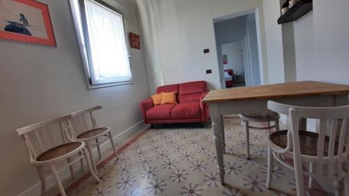 Ruang duduk di Palazzo Ricciardi Residence