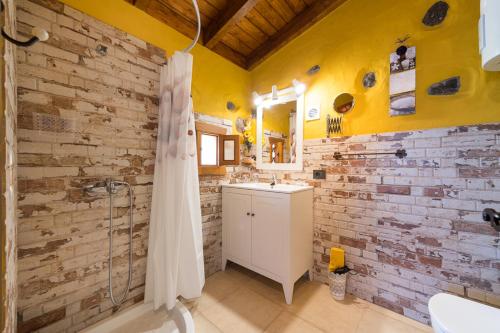 Koupelna v ubytování Finca Naturacanaria