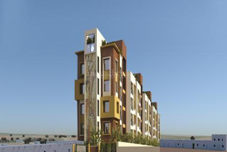 a rendering of a building in the desert at Rental in Chennai