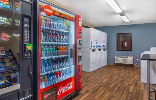 a store with a soda machine in a room at Extended Stay America Suites - Boston - Braintree in Braintree
