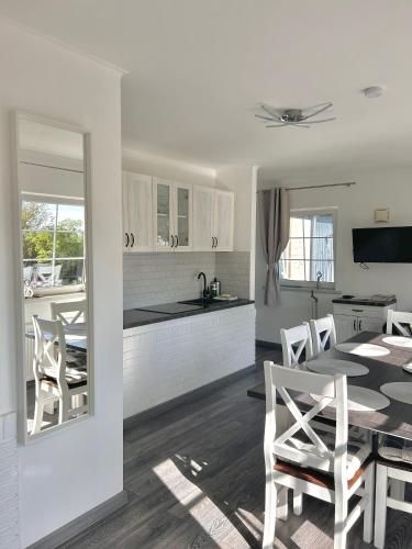 Dapur atau dapur kecil di Apartamenty Nexo