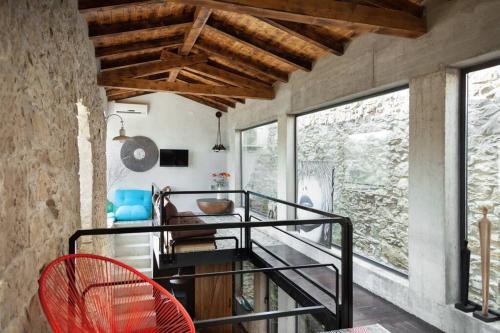 Televisyen dan/atau pusat hiburan di Trohi Homes - Soulful Istrian Hideaway