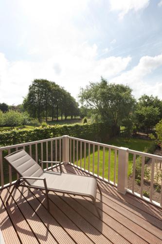 Ein Balkon oder eine Terrasse in der Unterkunft B&B Riche Terre