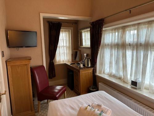 TV o dispositivi per l'intrattenimento presso The Chester Court Hotel