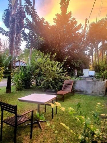 Zahrada ubytování THE COTTAGE LANGKAWI