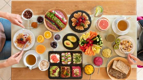 Jídlo v hotelu nebo okolí