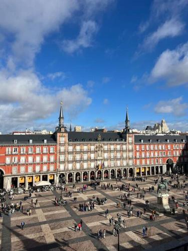Plaza Mayor private terrace apartment