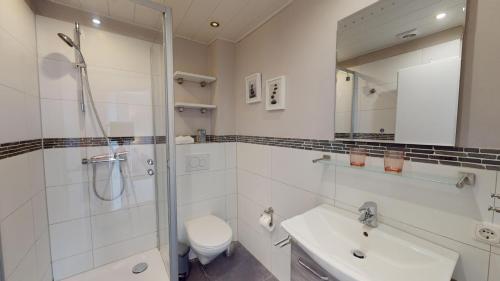 Koupelna v ubytování Grüntal-Residenz Haus I App. 5