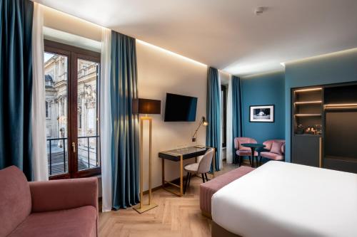 Et tv og/eller underholdning på The Major Hotel