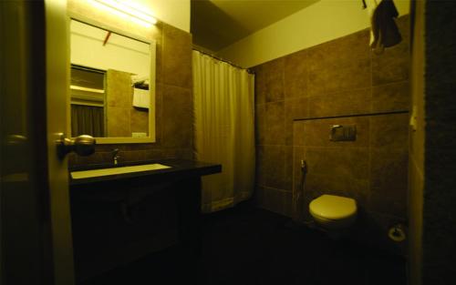 Koupelna v ubytování Hotel Dwarawata