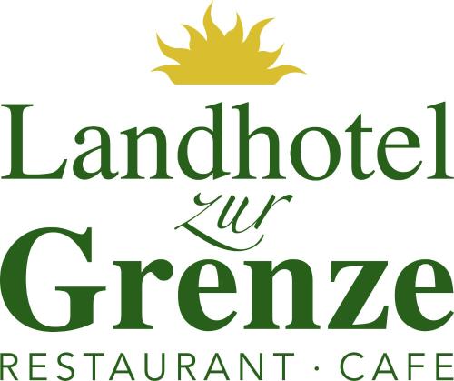 ein Logo für ein Restaurant mit einer Krone darauf in der Unterkunft Landpension Sternberg in Grünenbach