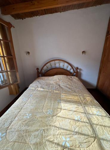 sypialnia z łóżkiem w pokoju w obiekcie Habitacion DOBLE en casa compartida w mieście Godoy Cruz