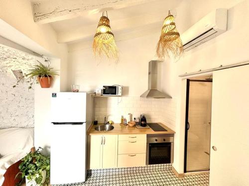 Η κουζίνα ή μικρή κουζίνα στο Loft B El Ramellet