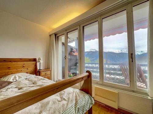 Postel nebo postele na pokoji v ubytování Appartement Nour