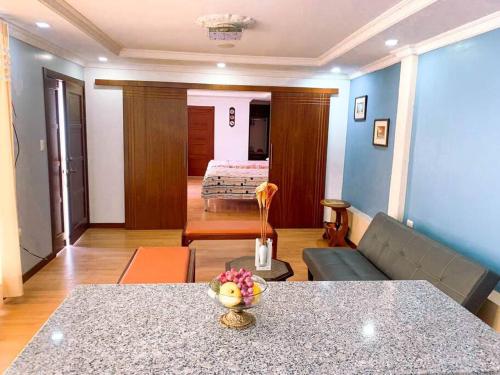 Setusvæði á Apartamento Loja Cómodo e Independiente