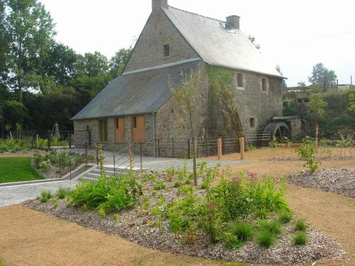 Zahrada ubytování Gite Du Moulin Du Poulloguer