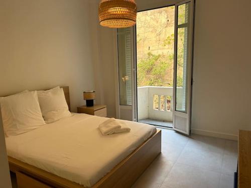 Ένα ή περισσότερα κρεβάτια σε δωμάτιο στο Oasis Palais, city centre, 1 bed