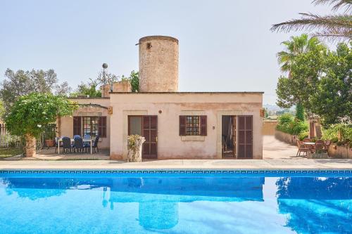 Πισίνα στο ή κοντά στο Finca Moli den Cavea