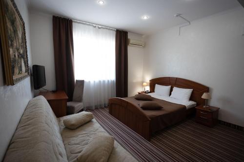 Ruang duduk di Hotel Kopa - Zhovkva