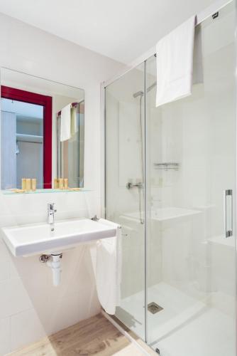 Koupelna v ubytování Soto House Pamplona