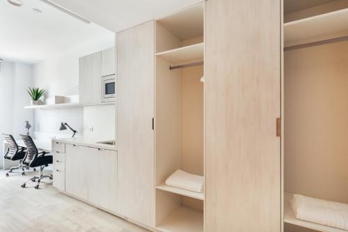 Kuchyň nebo kuchyňský kout v ubytování Soto House Pamplona