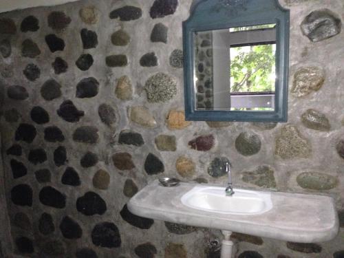Phòng tắm tại Jungle River Lodge