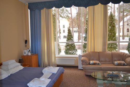 Posezení v ubytování Hotel Yes