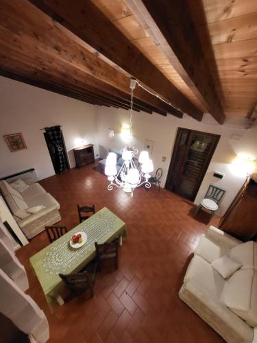 Χώρος καθιστικού στο Agriturismo Poggiolo