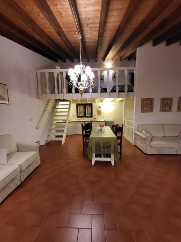 Χώρος καθιστικού στο Agriturismo Poggiolo