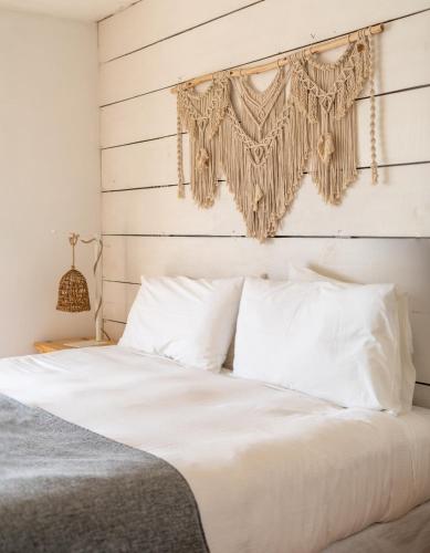 Ένα ή περισσότερα κρεβάτια σε δωμάτιο στο Hotel Mar Blanco