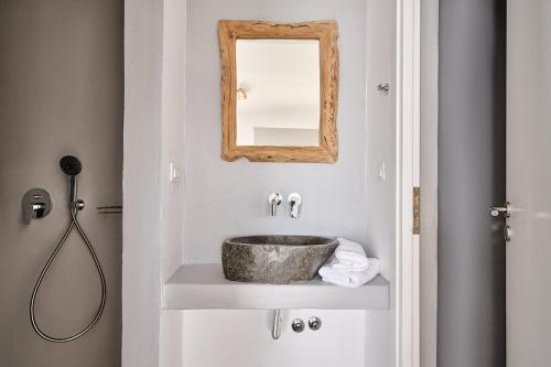 Koupelna v ubytování Casa Tagoo Mykonos
